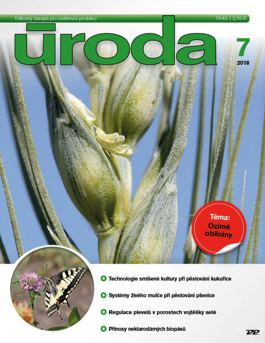 Obálka titulu Úroda/Rostlinolékař - vydání č. 7/2018