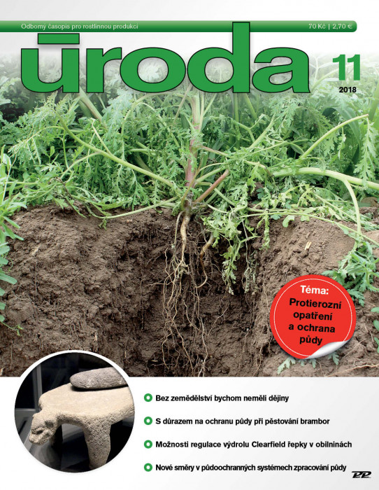 Obálka titulu Úroda/Rostlinolékař - vydání č. 11/2018