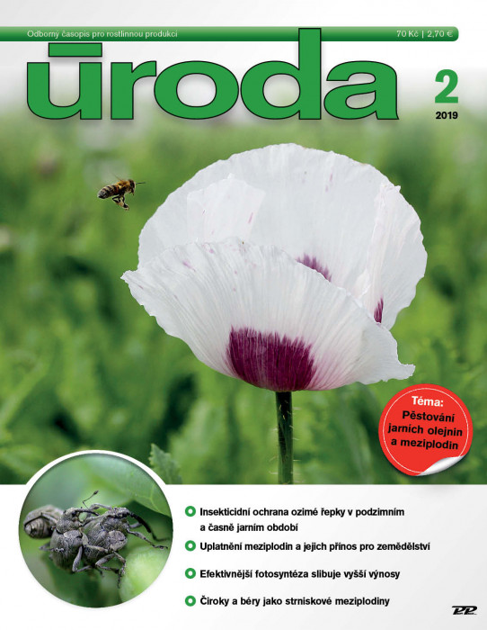 Obálka titulu Úroda/Rostlinolékař - vydání č. 2/2019