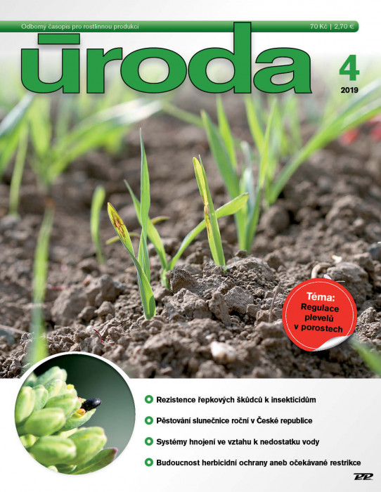 Obálka titulu Úroda/Rostlinolékař - vydání č. 4/2019