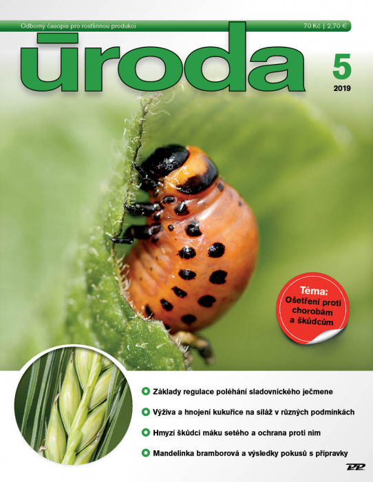 Obálka titulu Úroda/Rostlinolékař - vydání č. 5/2019