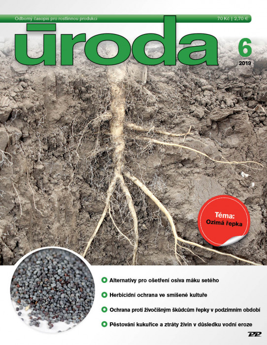 Obálka titulu Úroda/Rostlinolékař - vydání č. 6/2019