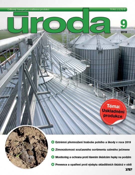 Obálka titulu Úroda/Rostlinolékař - vydání č. 9/2019