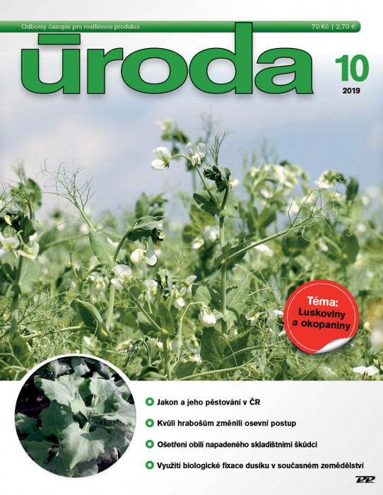 Obálka titulu Úroda/Rostlinolékař - vydání č. 10/2019