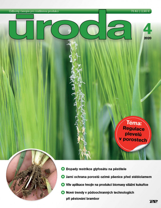 Obálka titulu Úroda/Rostlinolékař - vydání č. 4/2020