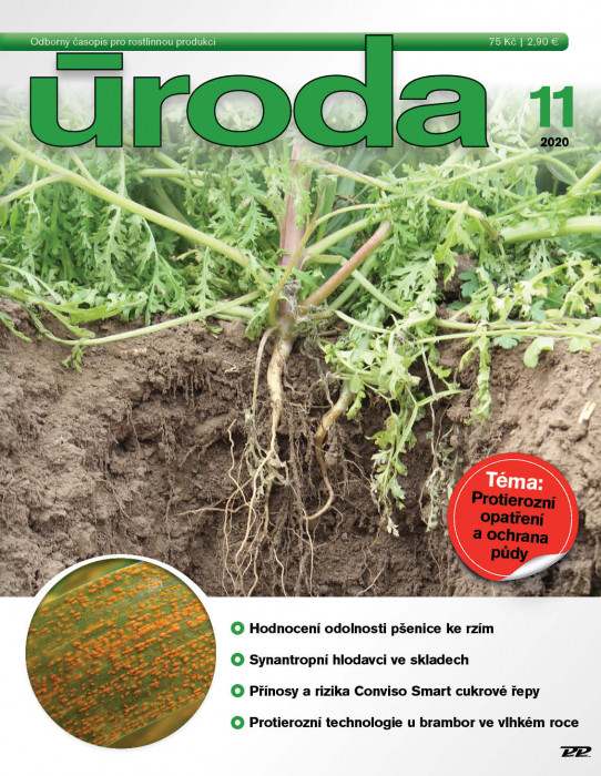 Obálka titulu Úroda/Rostlinolékař - vydání č. 11/2020