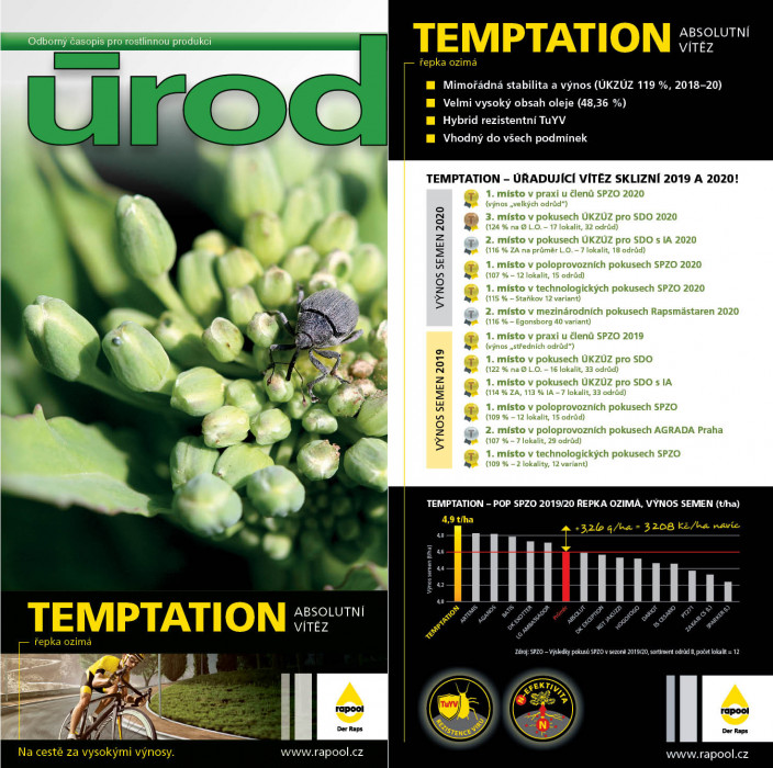 Obálka titulu Úroda/Rostlinolékař - vydání č. 5/2021