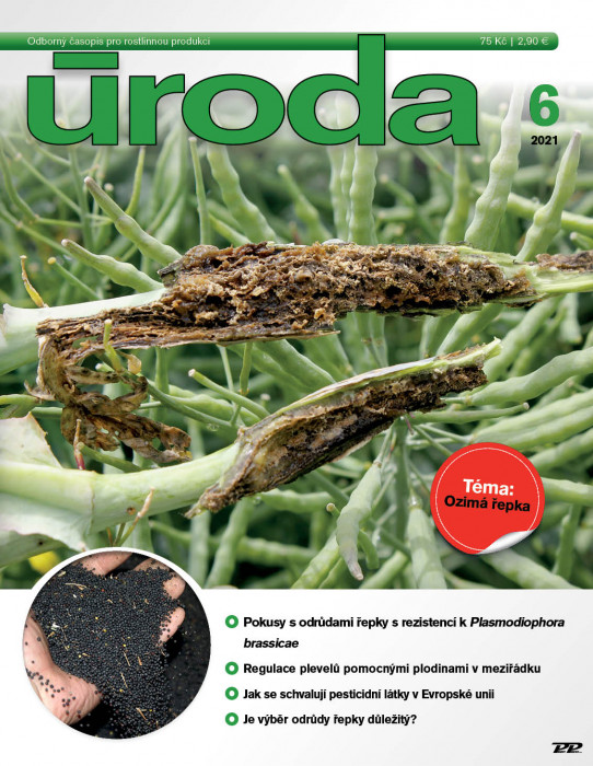 Obálka titulu Úroda/Rostlinolékař - vydání č. 6/2021