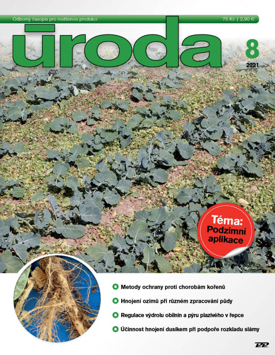 Obálka titulu Úroda/Rostlinolékař - vydání č. 8/2021