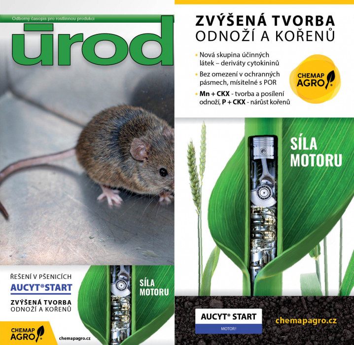 Obálka titulu Úroda/Rostlinolékař - vydání č. 9/2021