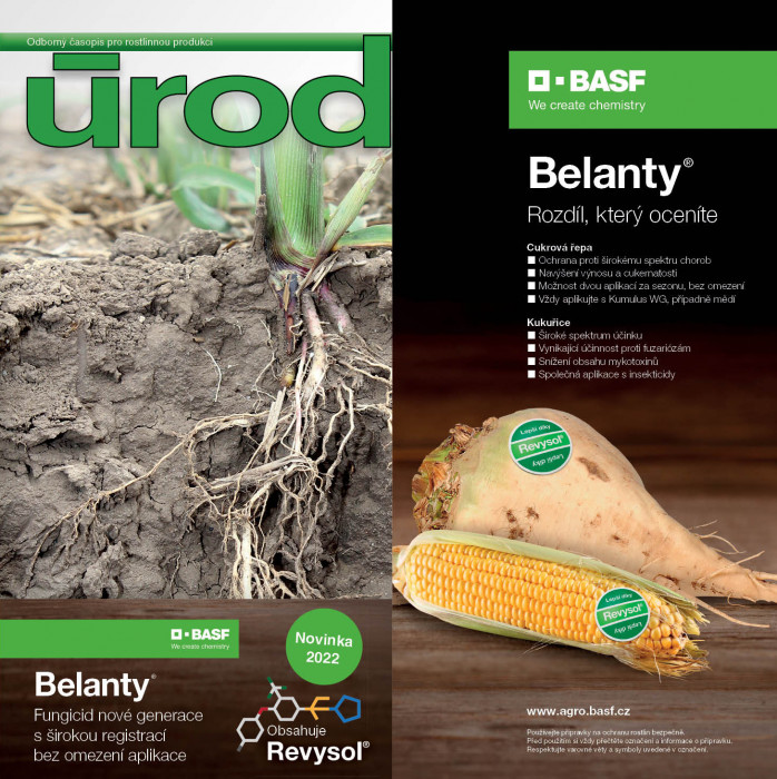 Obálka titulu Úroda/Rostlinolékař - vydání č. 6/2022