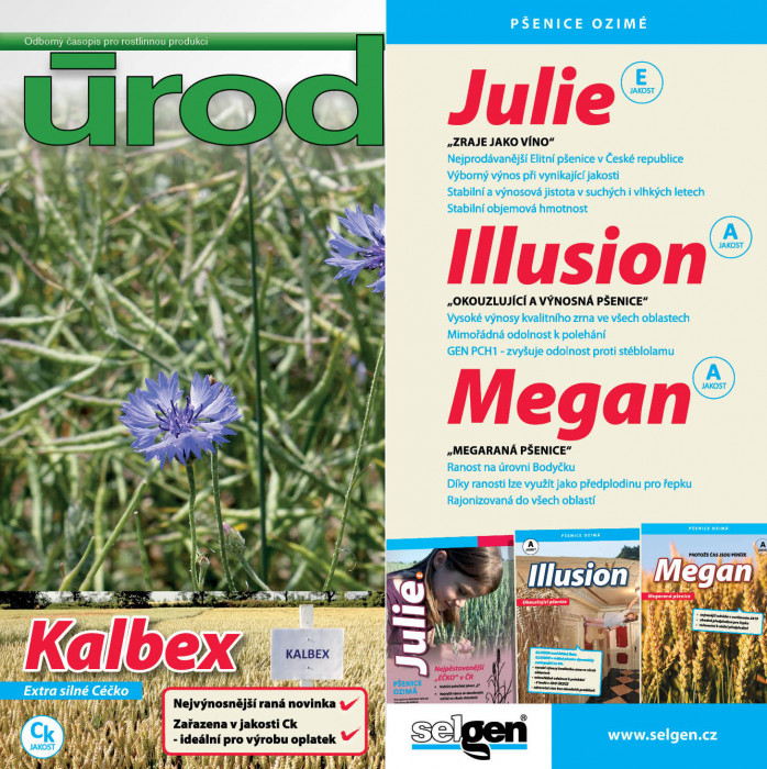 Obálka titulu Úroda/Rostlinolékař - vydání č. 8/2022