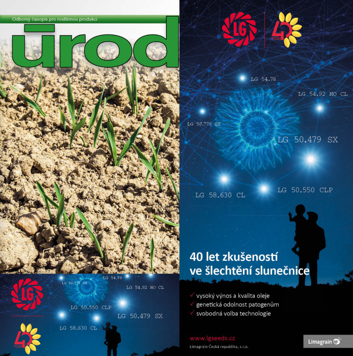 Obálka titulu Úroda/Rostlinolékař - vydání č. 1/2024