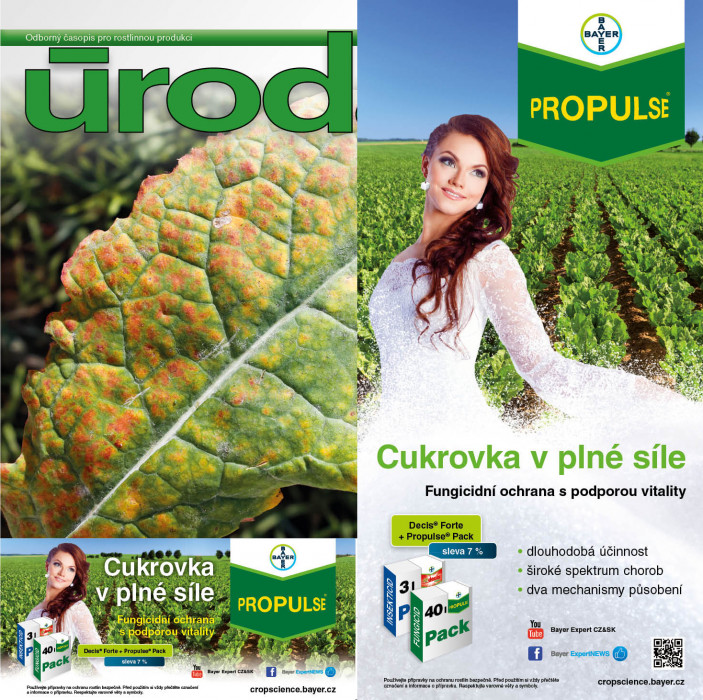 Obálka titulu Úroda/Rostlinolékař - vydání č. 6/2024