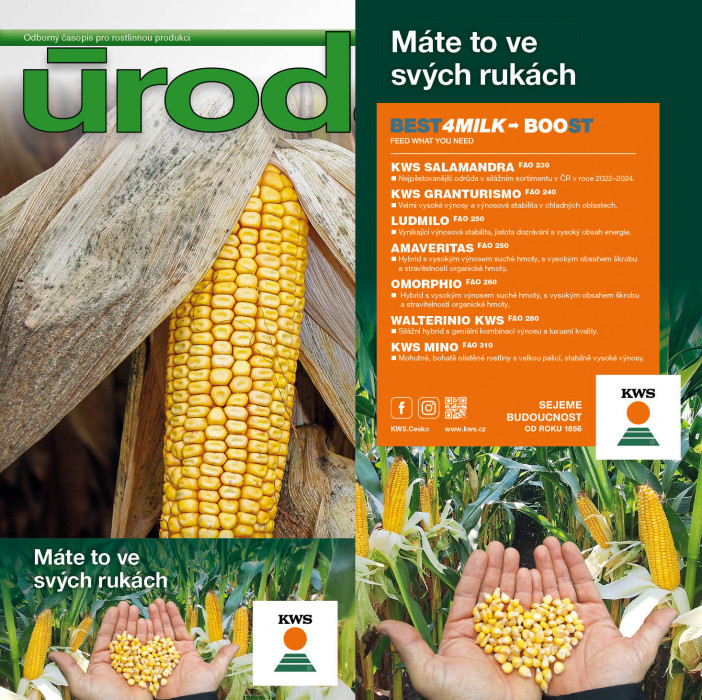 Obálka titulu Úroda/Rostlinolékař - vydání č. 12/2024