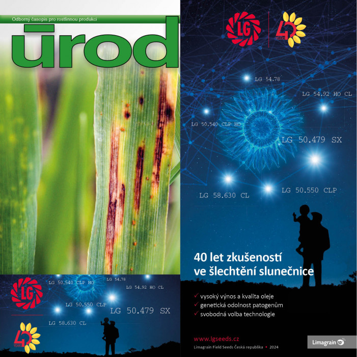 Obálka titulu Úroda/Rostlinolékař - vydání č. 1/2025