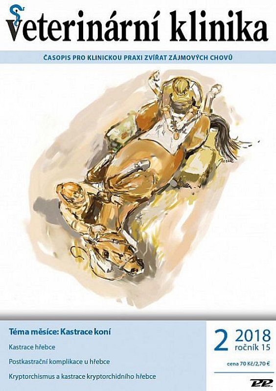 Obálka titulu Veterinární klinika - vydání č. 2/2018