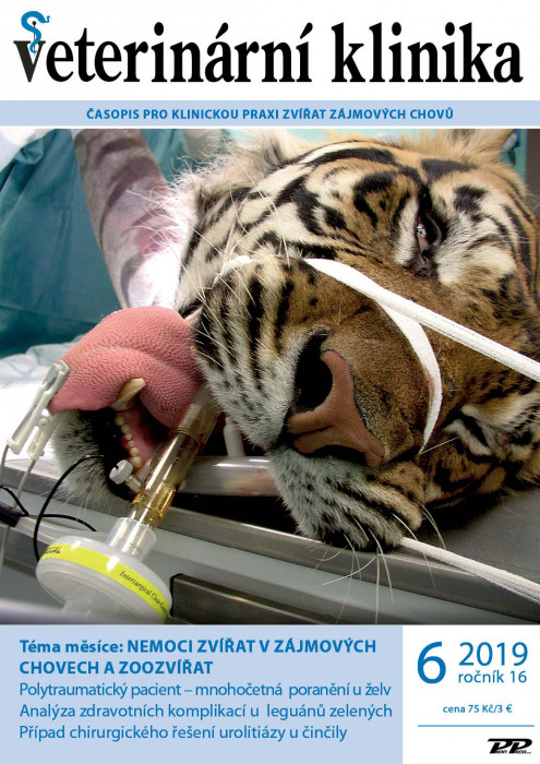 Obálka titulu Veterinární klinika - vydání č. 6/2019