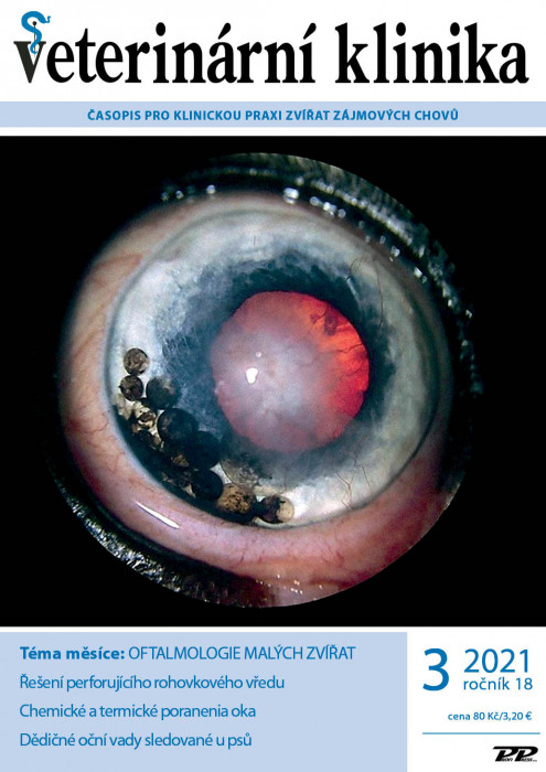 Obálka titulu Veterinární klinika - vydání č. 3/2021