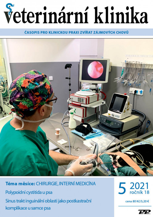 Obálka titulu Veterinární klinika - vydání č. 5/2021