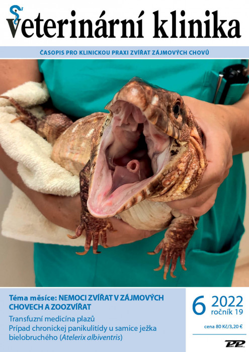 Obálka titulu Veterinární klinika - vydání č. 6/2022