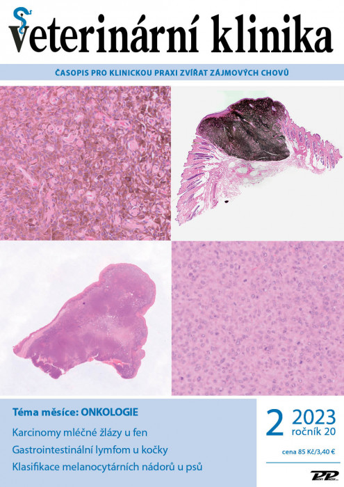 Obálka titulu Veterinární klinika - vydání č. 2/2023