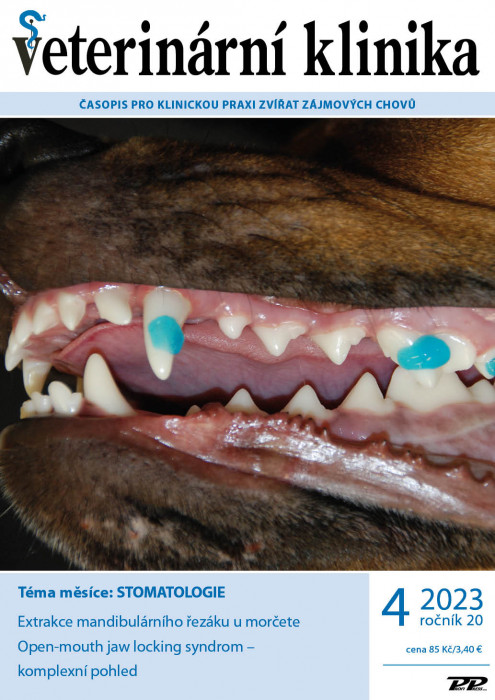 Obálka titulu Veterinární klinika - vydání č. 4/2023
