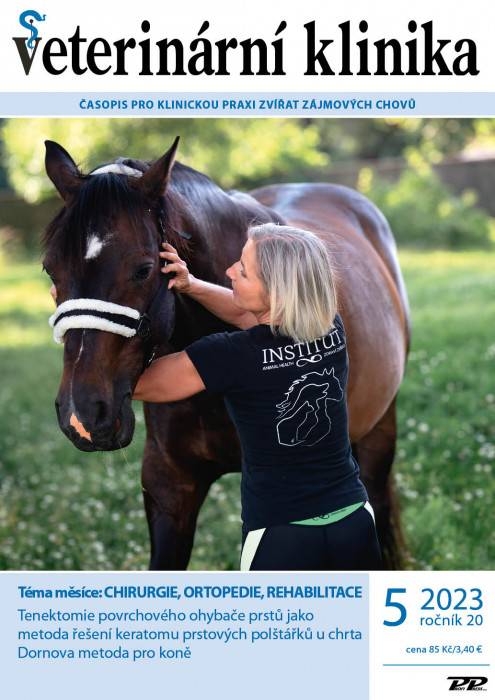 Obálka titulu Veterinární klinika - vydání č. 5/2023