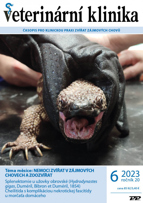 Obálka titulu Veterinární klinika - vydání č. 6/2023