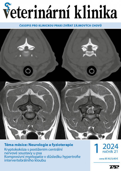 Obálka titulu Veterinární klinika - vydání č. 1/2024