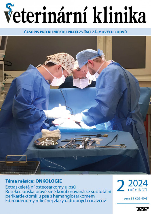 Obálka titulu Veterinární klinika - vydání č. 2/2024