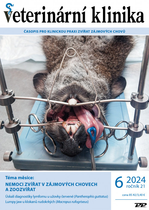 Obálka titulu Veterinární klinika - vydání č. 6/2024