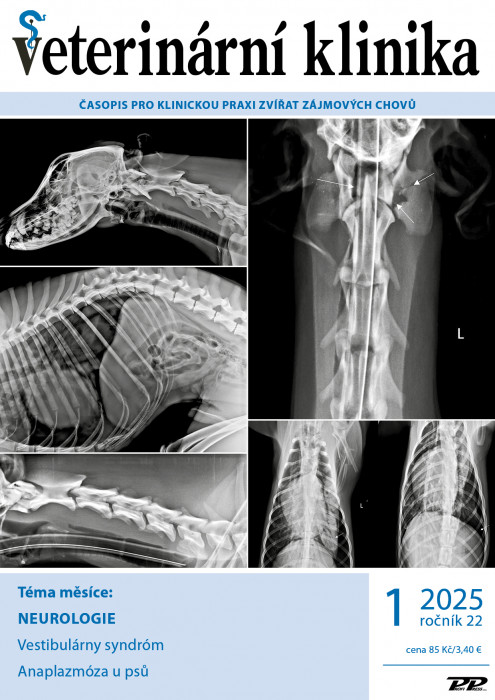 Obálka titulu Veterinární klinika - vydání č. 1/2025