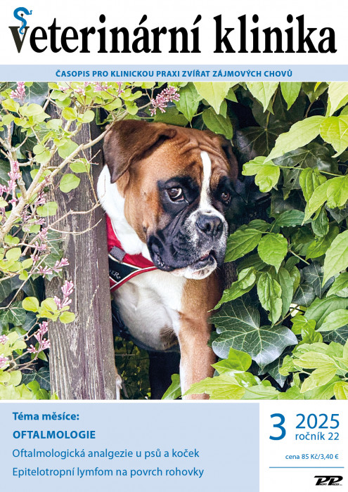 Obálka titulu Veterinární klinika - vydání č. 3/2025