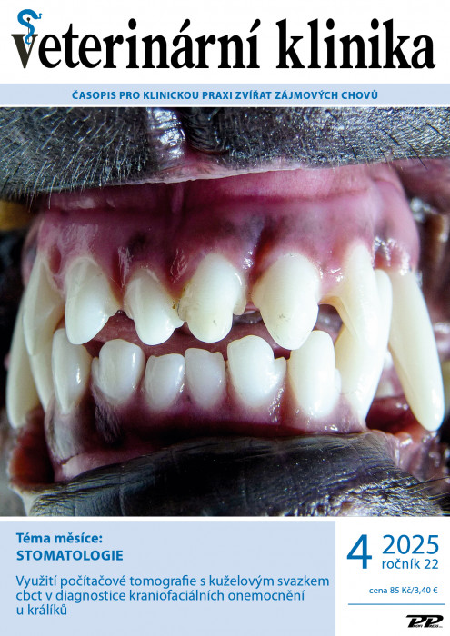Obálka titulu Veterinární klinika - vydání č. 4/2025