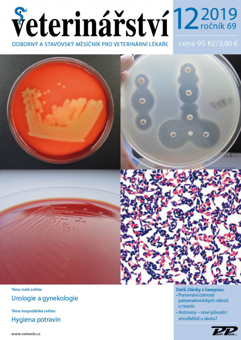 Obálka titulu Veterinářství - vydání č. 12/2019