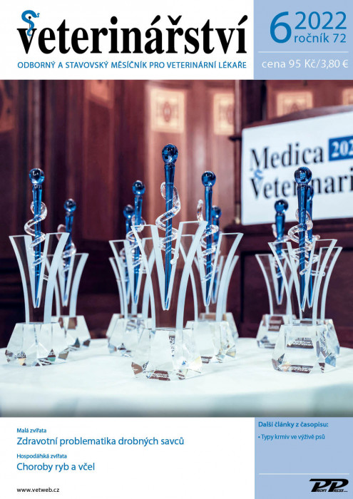 Obálka titulu Veterinářství - vydání č. 6/2022