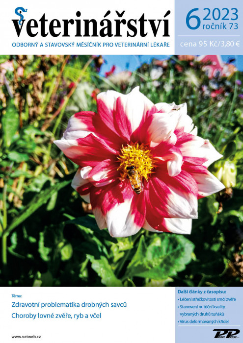 Obálka titulu Veterinářství - vydání č. 6/2023