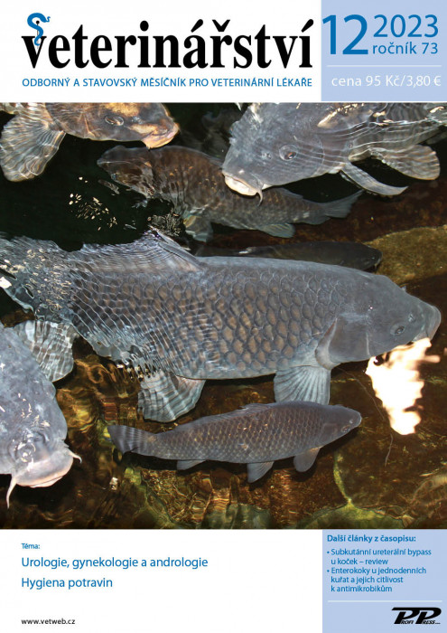 Obálka titulu Veterinářství - vydání č. 12/2023