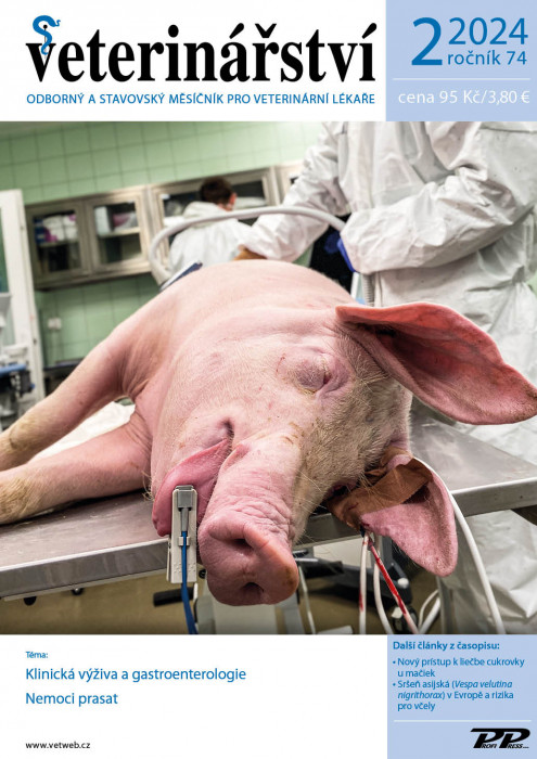 Obálka titulu Veterinářství - vydání č. 2/2024