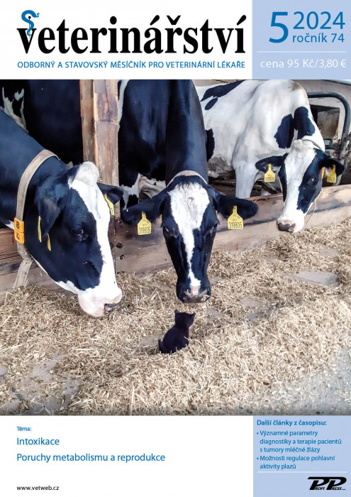 Obálka titulu Veterinářství - vydání č. 5/2024