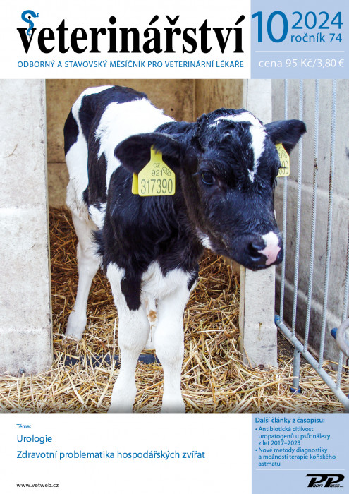 Obálka titulu Veterinářství - vydání č. 10/2024