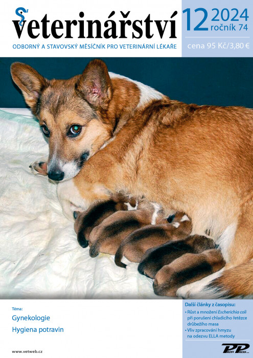 Obálka titulu Veterinářství - vydání č. 12/2024