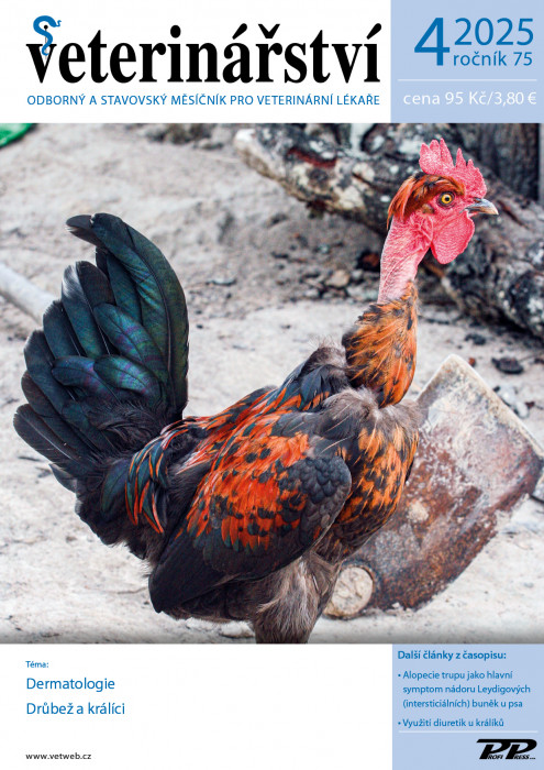 Obálka titulu Veterinářství - vydání č. 4/2025
