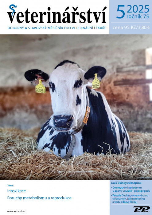 Obálka titulu Veterinářství - vydání č. 5/2025