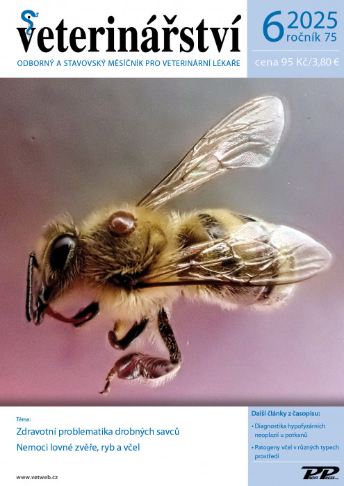 Obálka titulu Veterinářství - vydání č. 6/2025