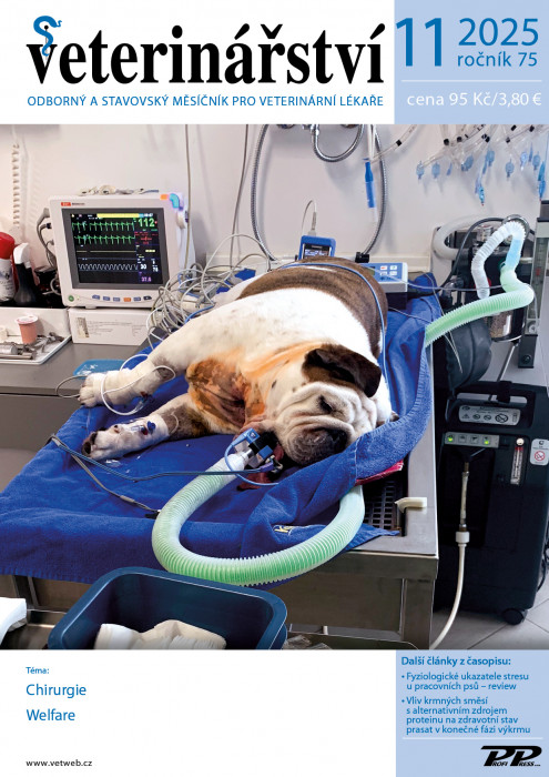 Obálka titulu Veterinářství - vydání č.&nbsp;11/2025