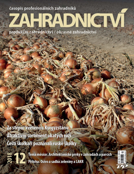 Obálka titulu Zahradnictví/Vinař - Sadař - vydání č. 12/2018