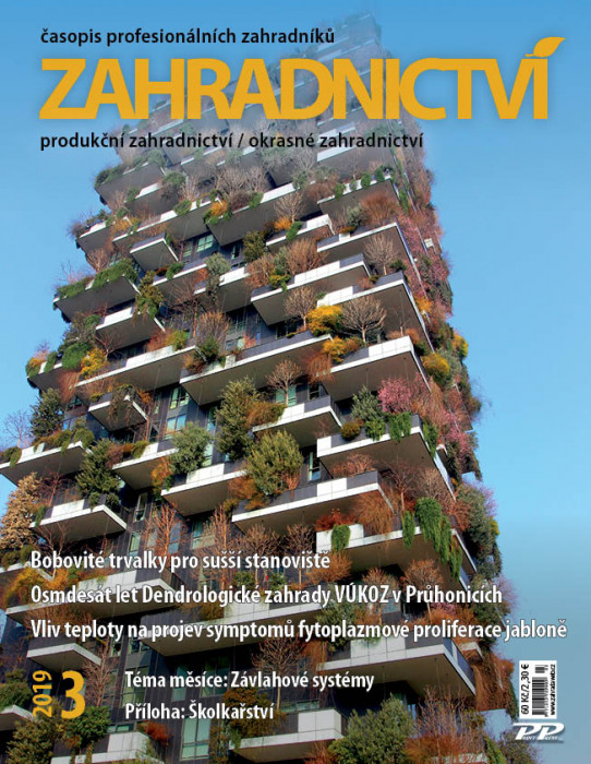 Obálka titulu Zahradnictví/Vinař - Sadař - vydání č. 3/2019