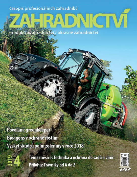 Obálka titulu Zahradnictví/Vinař - Sadař - vydání č. 4/2019